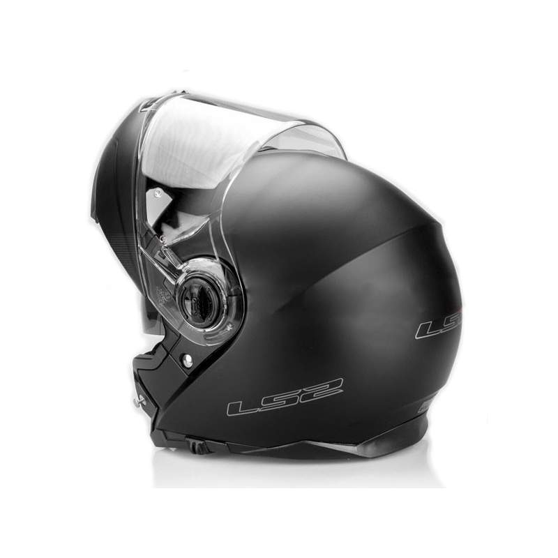 Vyklápěcí přilba na motorku LS2 FF325 Strobe černá matná - II. akosť