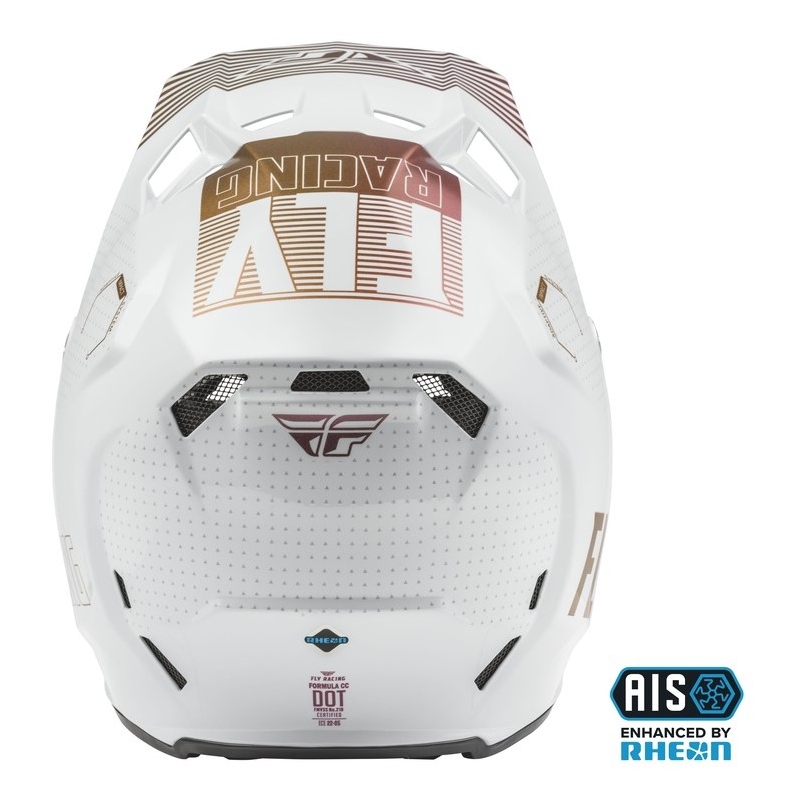 Motokrosová prilba FLY Racing Formula CC Primary bielo-medená