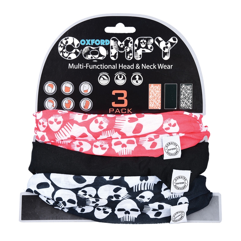 Šatky Oxford Comfy Skulls