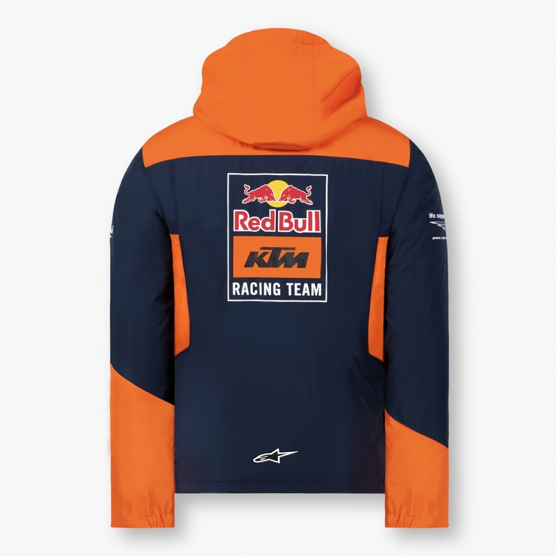 Bunda KTM Red Bull Racing Windbreaker modro-oranžová výpredaj