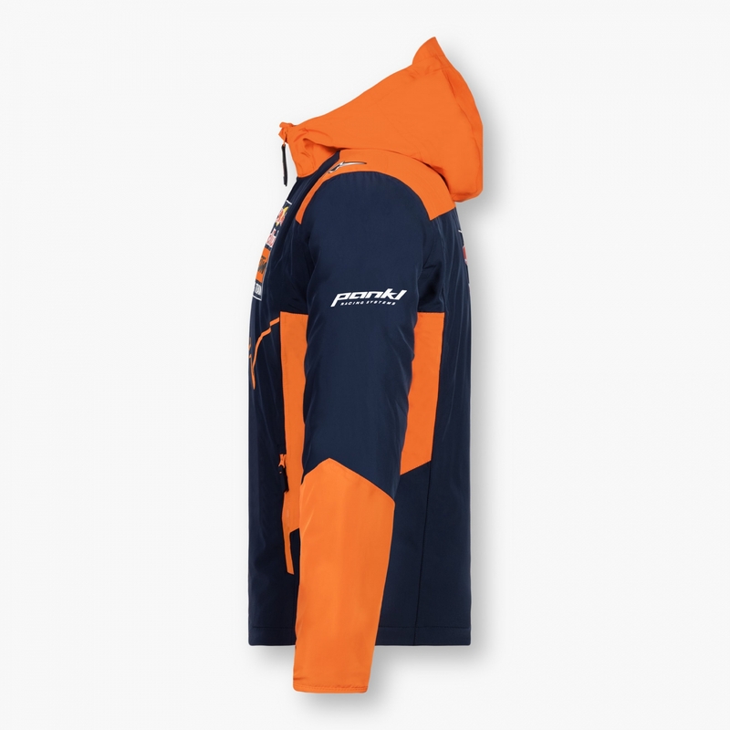 Bunda KTM Red Bull Racing Windbreaker modro-oranžová výpredaj