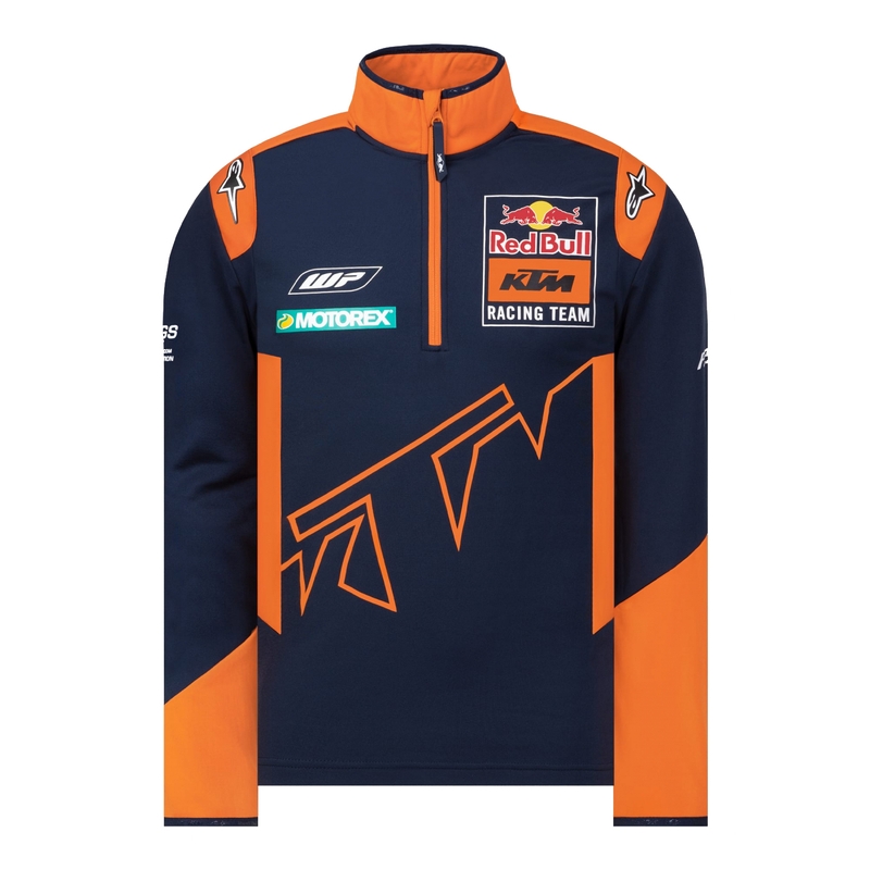 Mikina KTM Red Bull Racing Pullover 22 modro-oranžová výpredaj