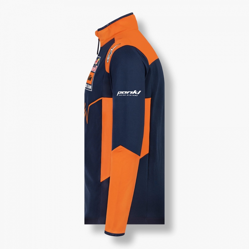 Mikina KTM Red Bull Racing Pullover 22 modro-oranžová výpredaj