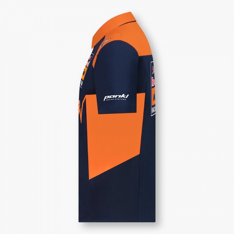 Polo tričko KTM Red Bull Racing 22 modro-oranžové výpredaj