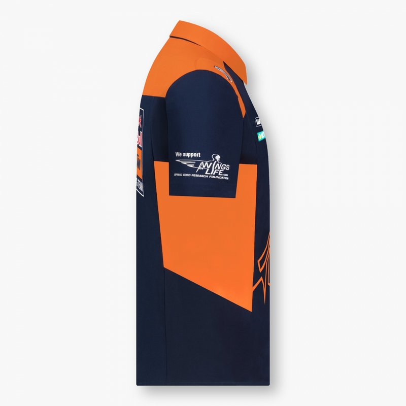 Polo tričko KTM Red Bull Racing 22 modro-oranžové výpredaj