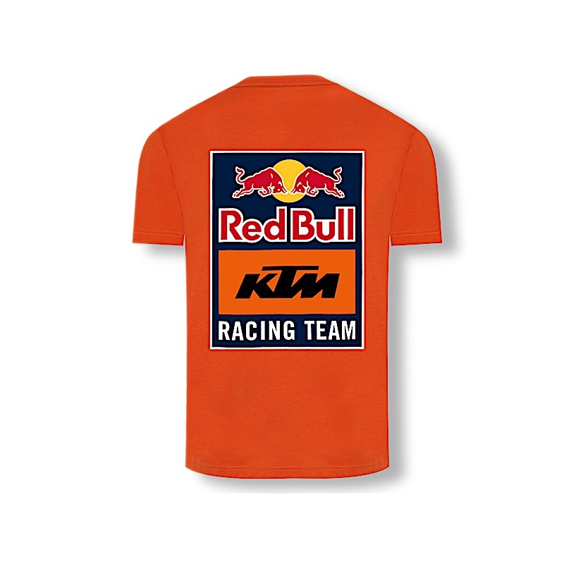 Tričko KTM Red Bull Backprint oranžové