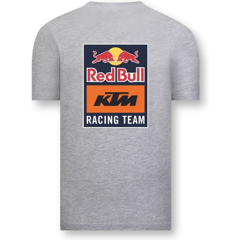 Tričko KTM Red Bull Backprint šedé