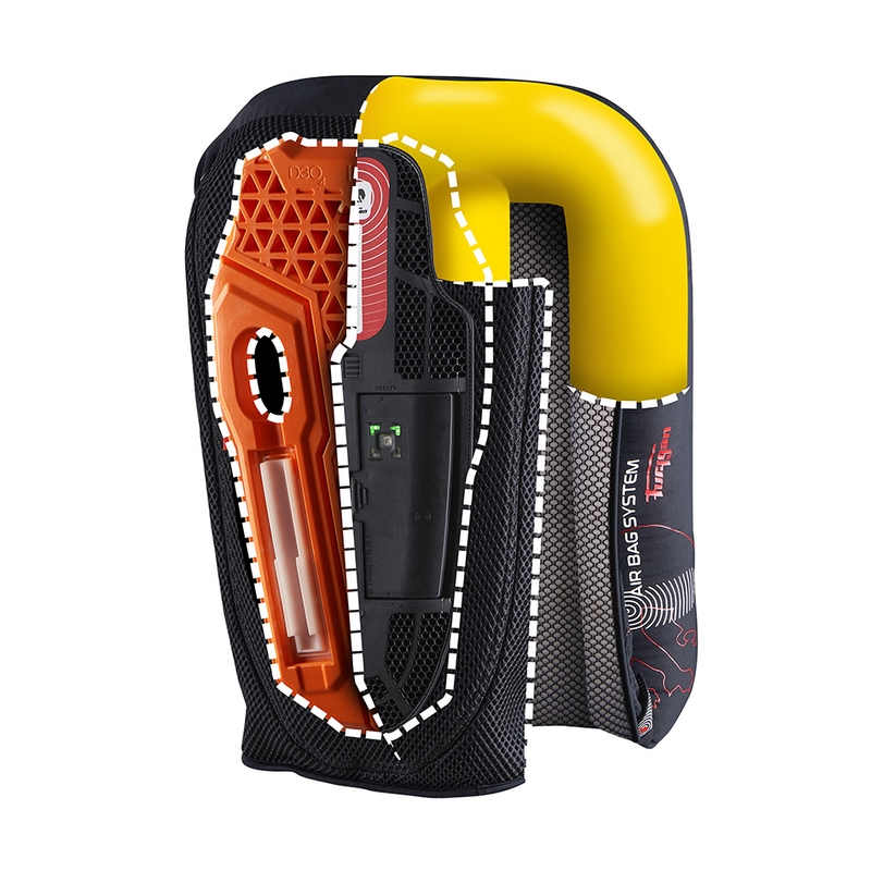 Airbagová vesta Furygan Fury System čierna