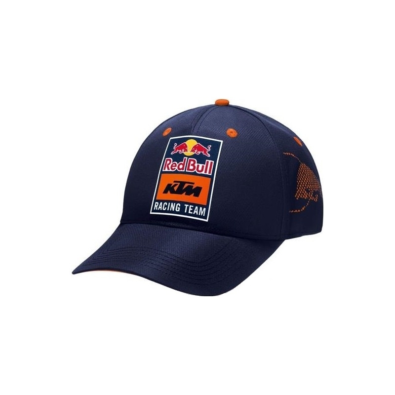 Detská šiltovka KTM Laser Cut Red Bull modro-oranžová
