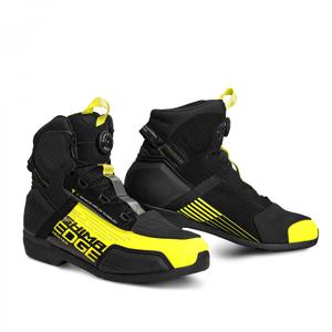 Motocyklová obuv Shima Edge Vent čierno-fluorescenčno žltá