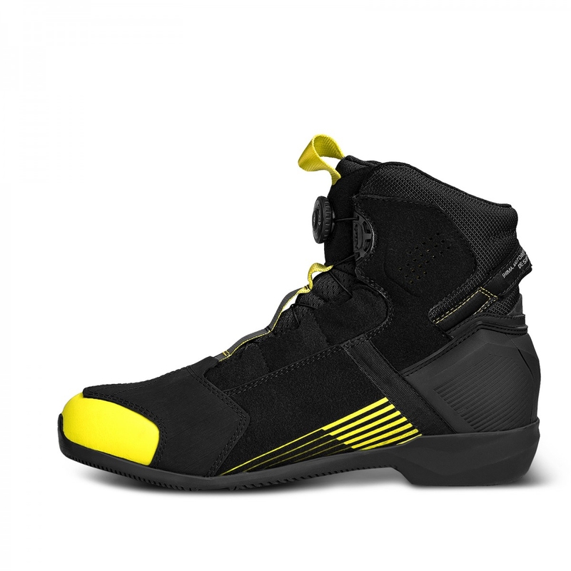 Topánky na motorku Shima Edge Vent čierno-fluo žlté