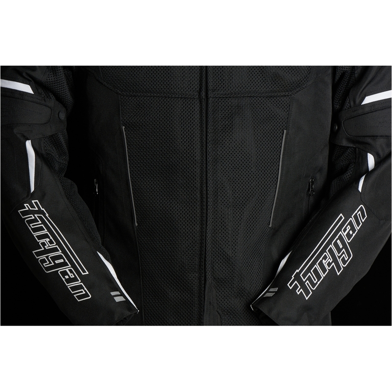 Bunda na motocykel Furygan Ultra Spark Vented 3 v 1 bielo-čierna výpredaj
