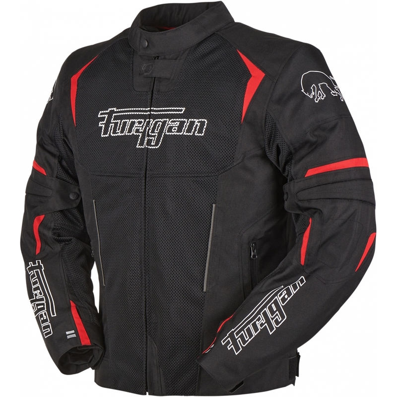 Bunda na motocykel Furygan Ultra Spark Vented 3 v 1 červeno-čierna
