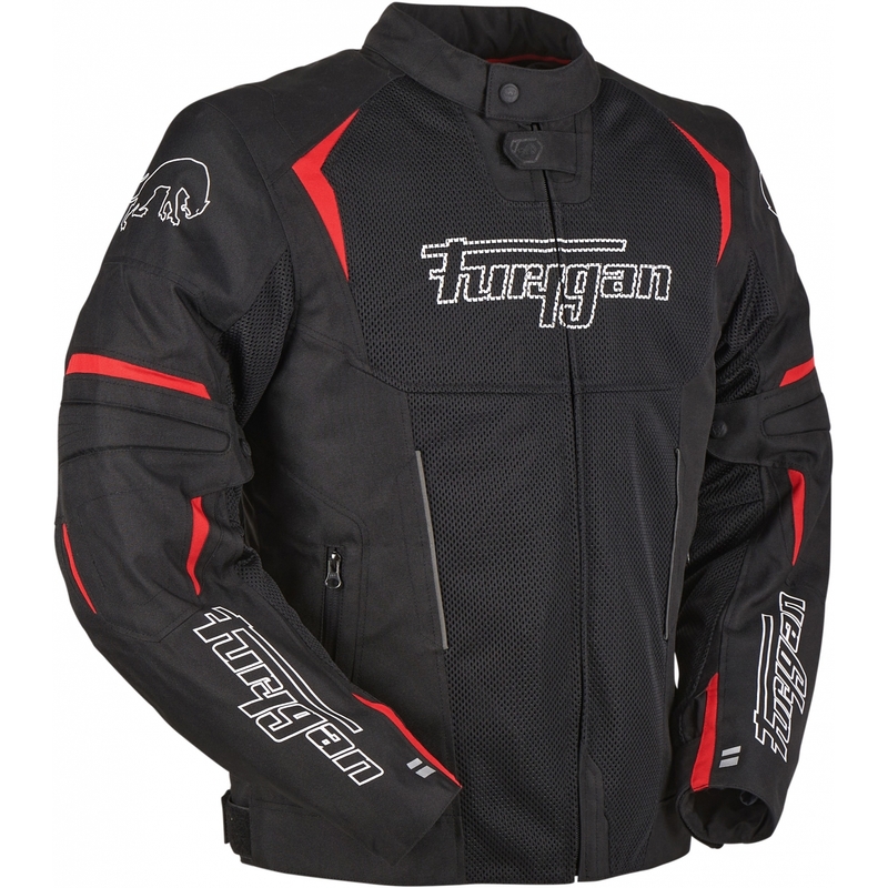 Bunda na motocykel Furygan Ultra Spark Vented 3 v 1 červeno-čierna