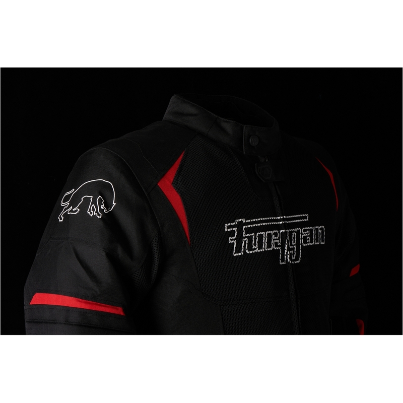 Bunda na motocykel Furygan Ultra Spark Vented 3 v 1 červeno-čierna