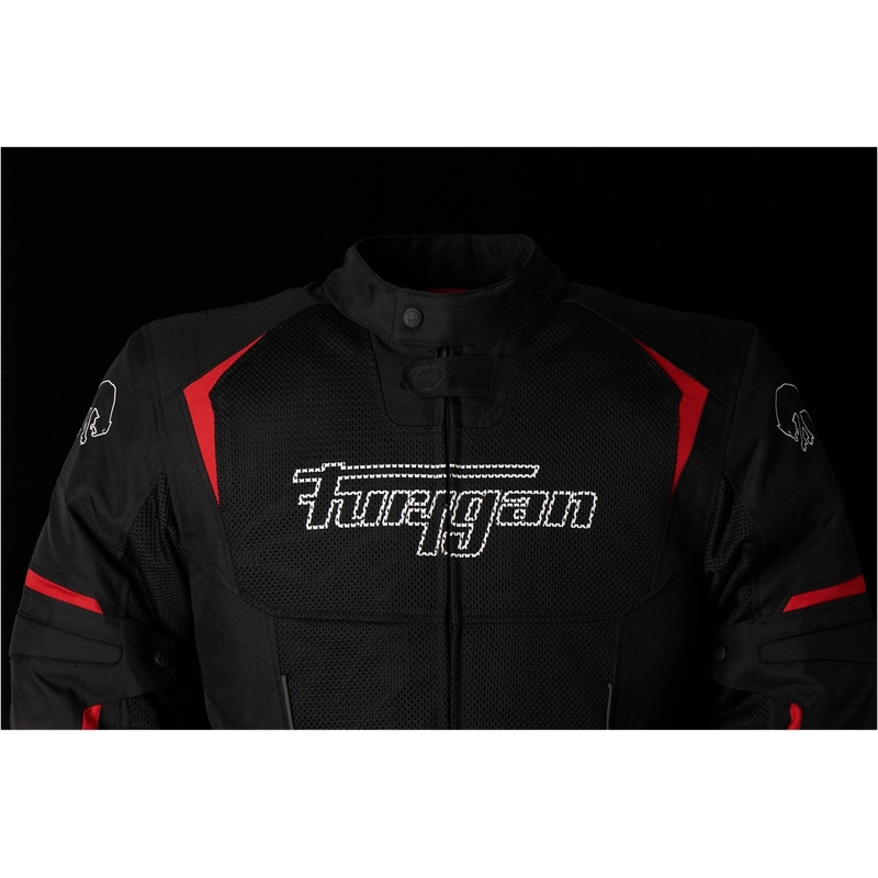 Bunda na motocykel Furygan Ultra Spark Vented 3 v 1 červeno-čierna