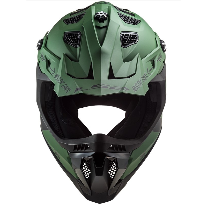 Motokrosová prilba LS2 MX700 Subverter Cargo zelená matná