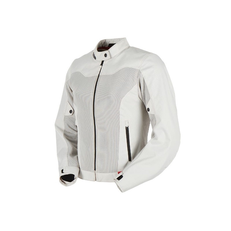 Dámska bunda na motocykel Furygan Genesis Mistral Lady Evo 3 biela