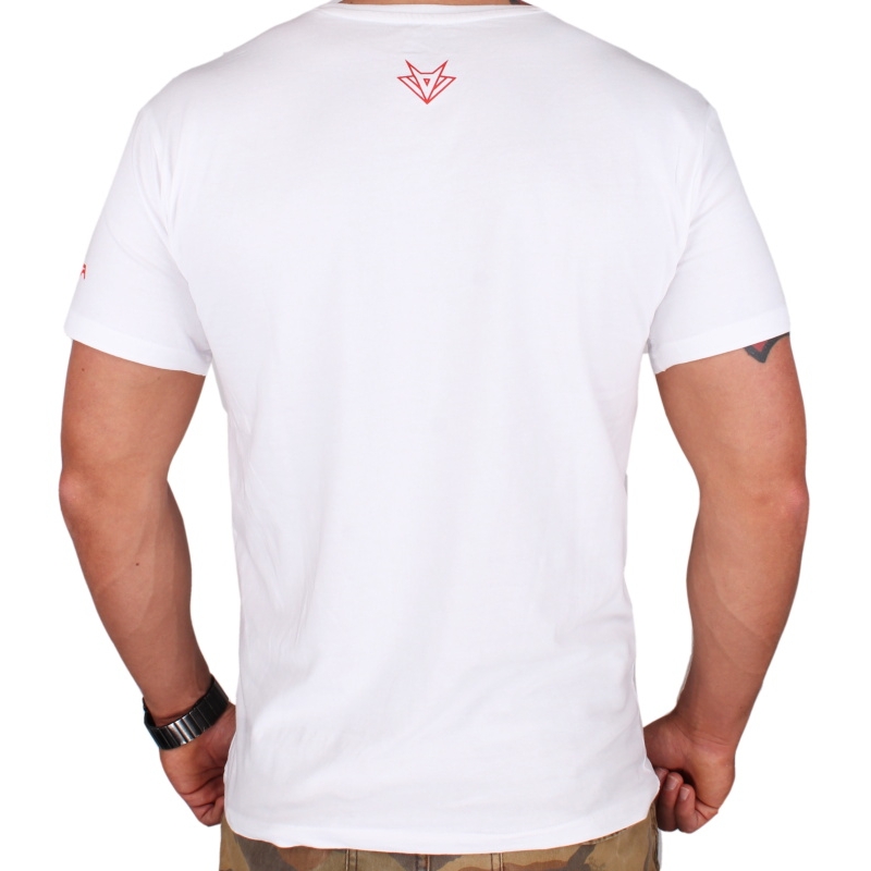 Tričko RSA Ride Fast biele výpredaj