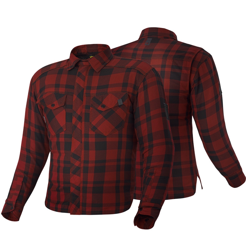 Košeľa na motorku Shima Renegade 2 červená