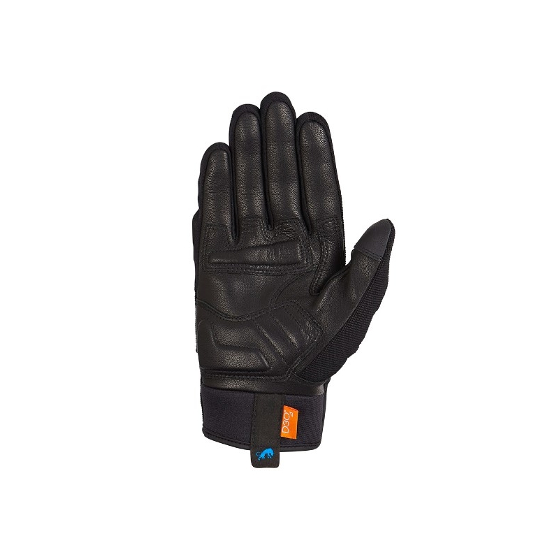 Dámske rukavice na motocykel Furygan Jet D3O čierno-tyrkysové