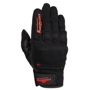 Dámske rukavice na motocykel Furygan Jet D3O čierno-červené