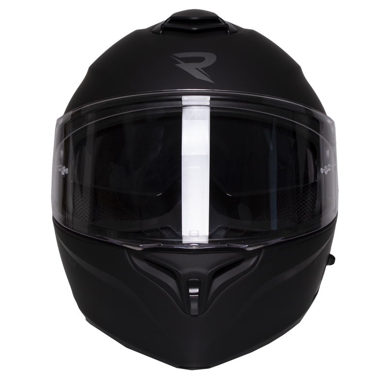 Vyklápacia prilba na motocykel Street Racer Ranger čiera matná