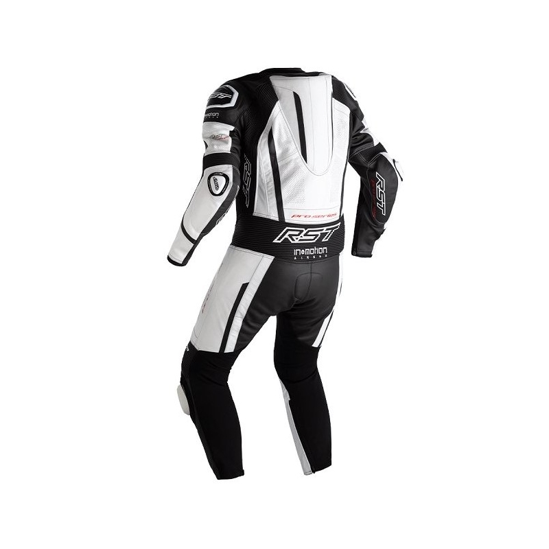 Jednodielna kombinéza na motocykel RST Pro Series Airbag čierno-biela výpredaj