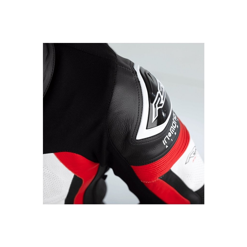 Jednodielna kombinéza na motocykel RST Pro Series Airbag čierno-bielo-červená výpredaj
