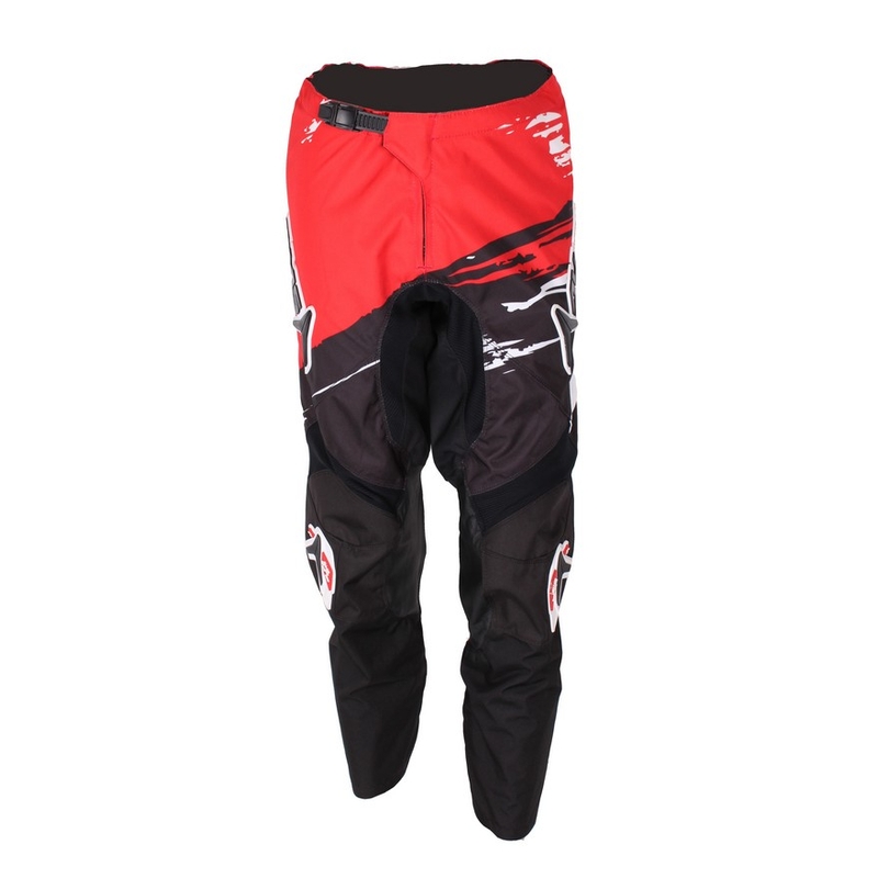 Nohavice Motocross Alias Filbert červené vypredaj