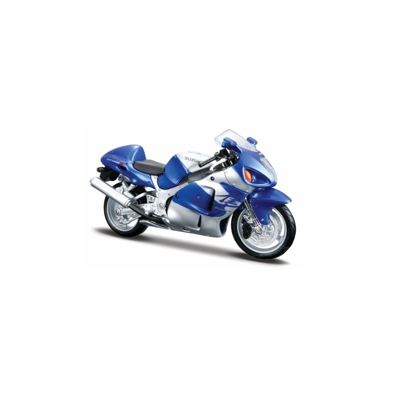 Model motocykla Maisto Suzuki GSX 1300R Hayabusa modrá