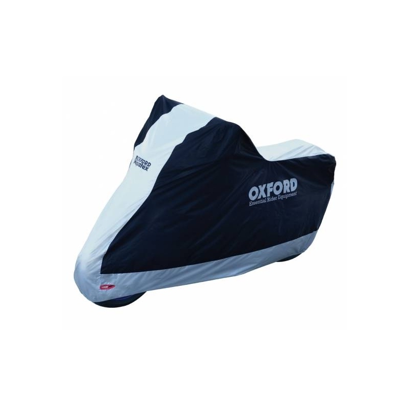 Plachta na motocykel Oxford Aquatex 2016 - čierno/strieborná