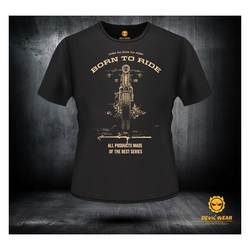 Pánske tričko Devils Wear - Born To Ride Live Man vypredaj výpredaj