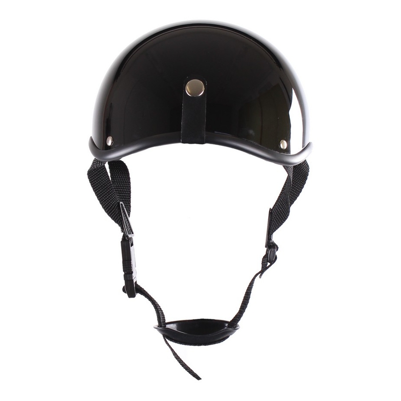 Prilba na motocykel RSA Chopper čierna lesklá