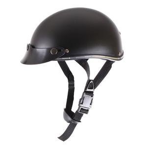 Prilba na motocykel s chrómovým lemovaním RSA Chrome čierna matná