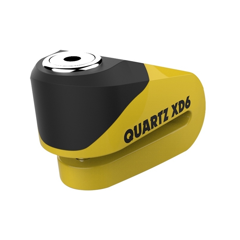 Zámok kotúčovej brzdy Oxford Quartz XD6 - čierno/žltý