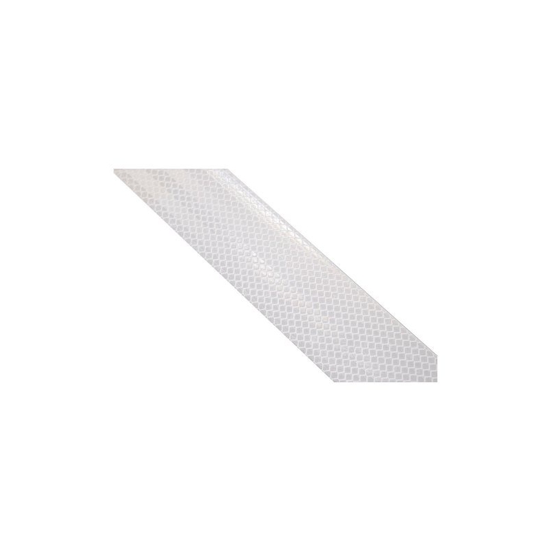 Samolepiaca páska reflexná 1 m x 5 cm biela