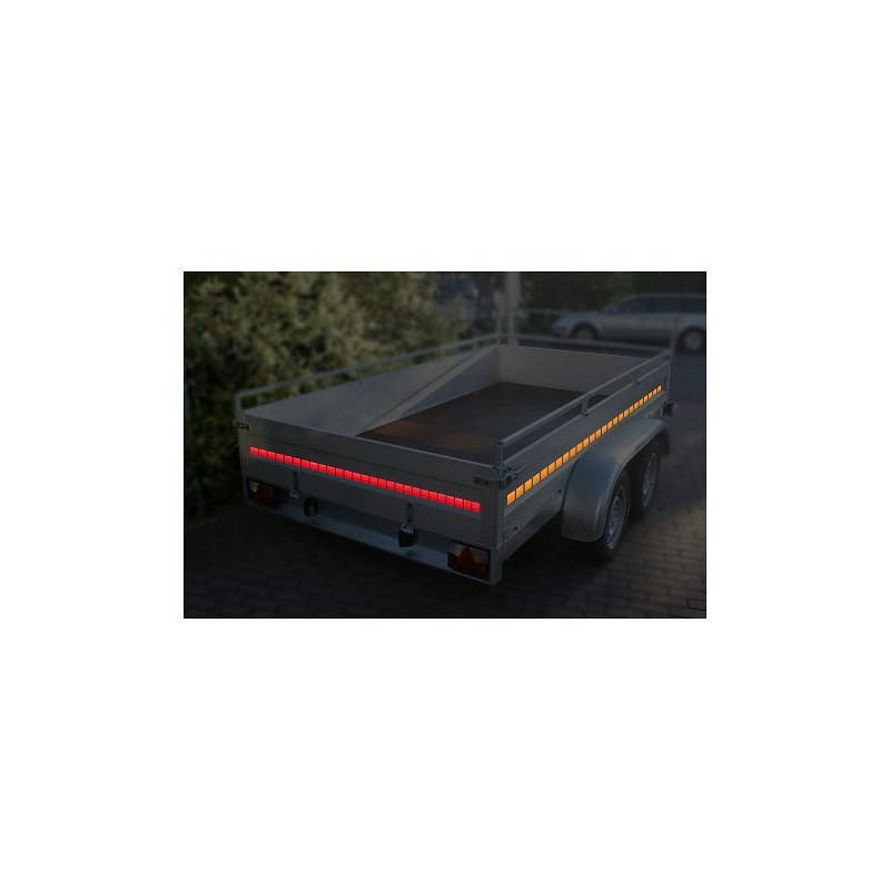 Samolepiaca páska reflexná delená 1 m x 5 cm žltá