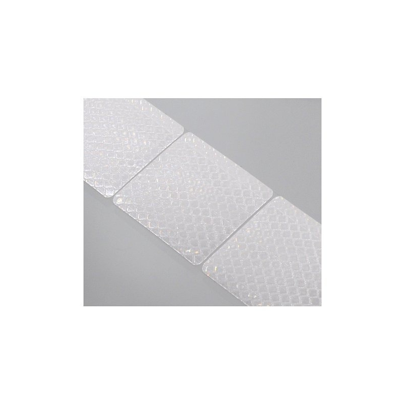 Samolepiaca páska reflexná delená 1m x 5cm biela