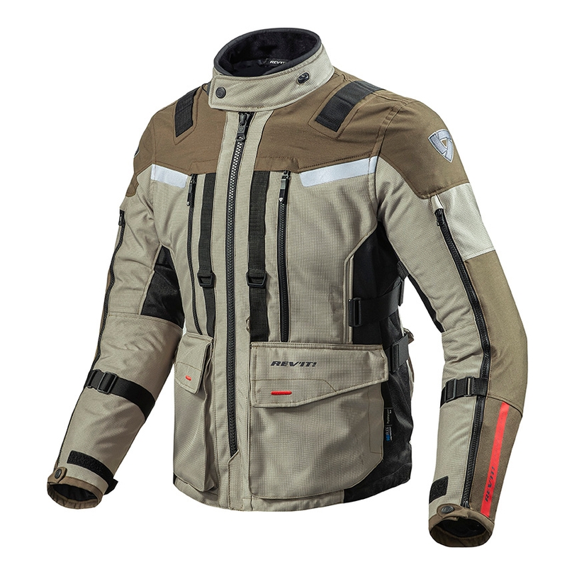 Bunda na motocykel Revit Sand 3 pieskovo hnedá výpredaj