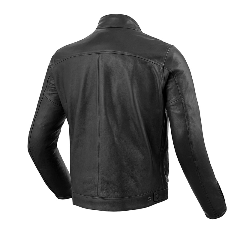Kožená bunda na motocykel Revit Gibson čierna výpredaj