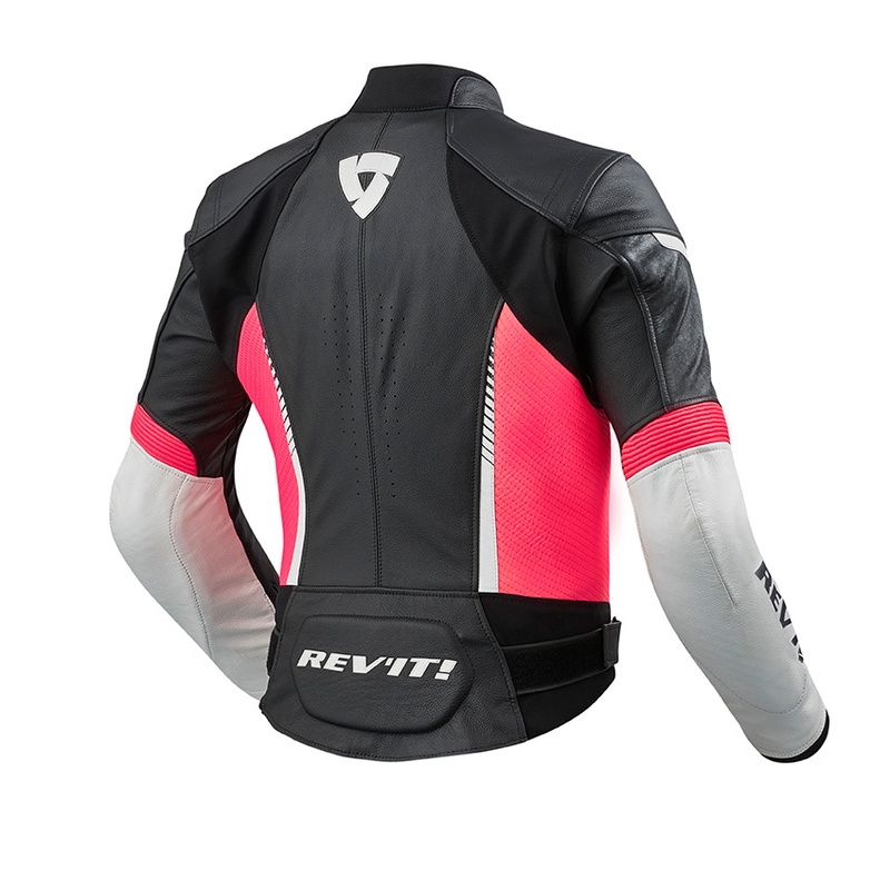 Moto dámska bunda Revit Xena 2 čierno-bielo-ružová výpredaj