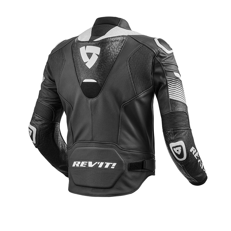 Bunda na motocykel Revit Spitfire čierno-biela výpredaj