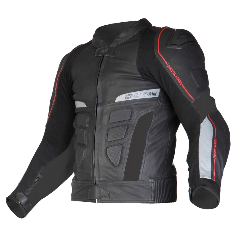 Bunda na motorku Ozone Grip čierna