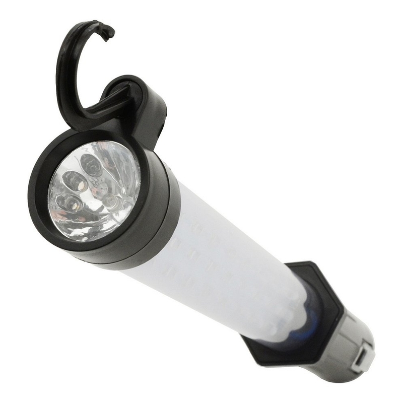 Svietidlo montážne 27 + 7LED Nabíjací 12/220 V Li-on 1200 mAh