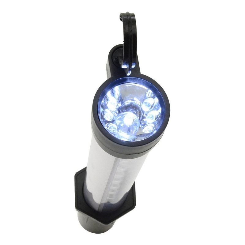 Svietidlo montážne 27 + 7LED Nabíjací 12/220 V Li-on 1200 mAh