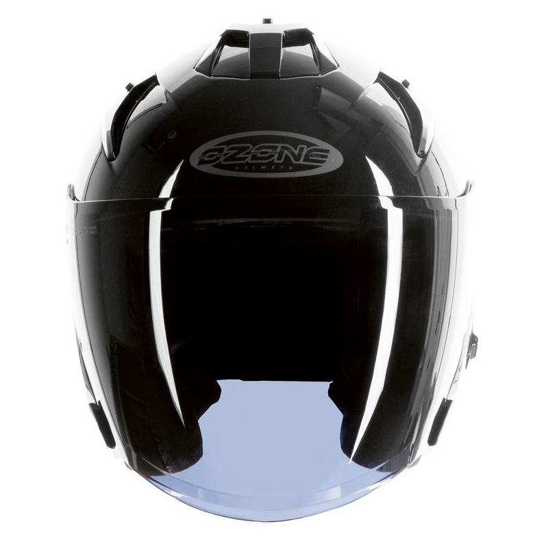 Otvorená prilba na motocykel Ozone CT-01 čierna lesklá výpredaj
