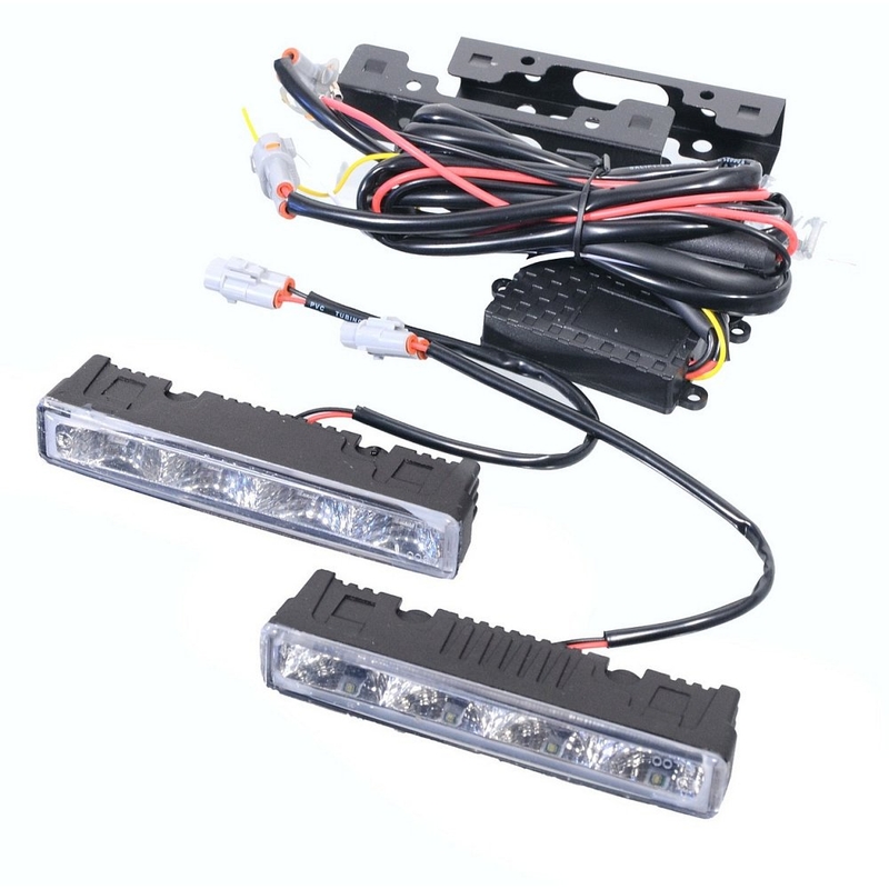 Svetlá denného svietenia 4 HIGH POWER LED 12 V/24 V výpredaj