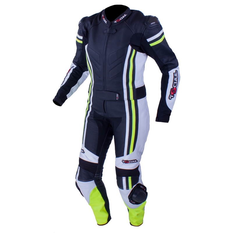 Dámska kombinéza Tschul 556 čierno-bielo-fluorescenčno-žltá výpredaj