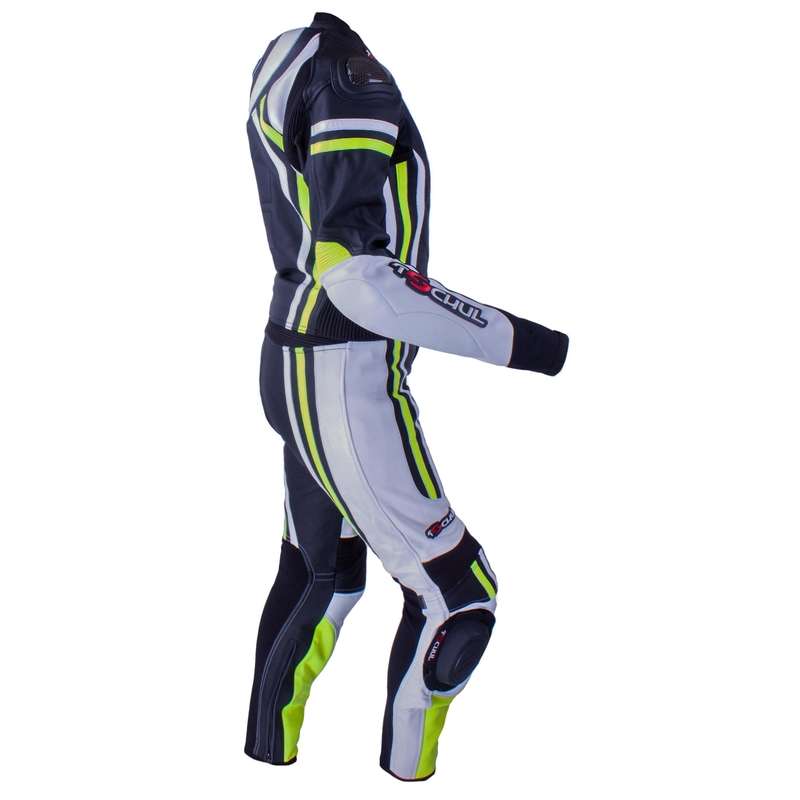 Dámska kombinéza Tschul 556 čierno-bielo-fluorescenčno-žltá výpredaj